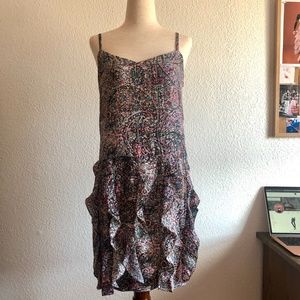 L'AGENCE Mini Strapped Dress w/Pockets